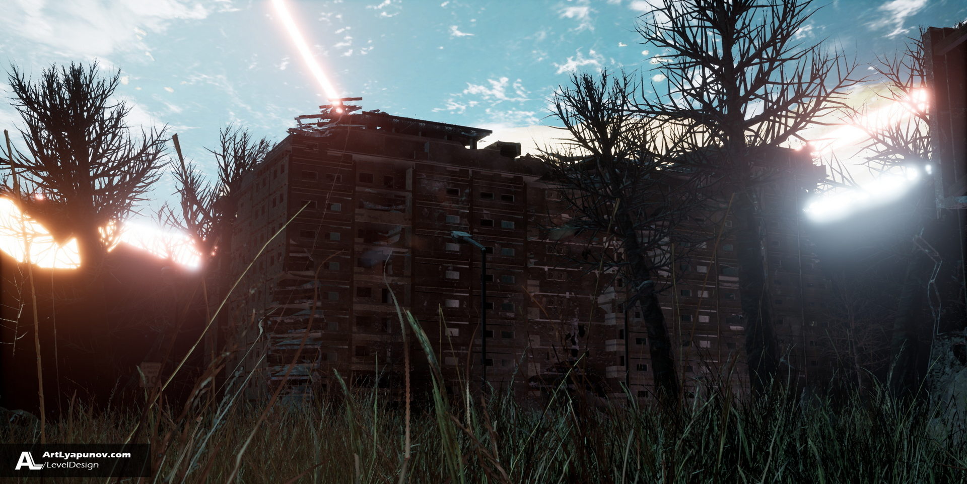 Unreal Engine 4 Level Design Asteroid | Quixel Megascans & Blender