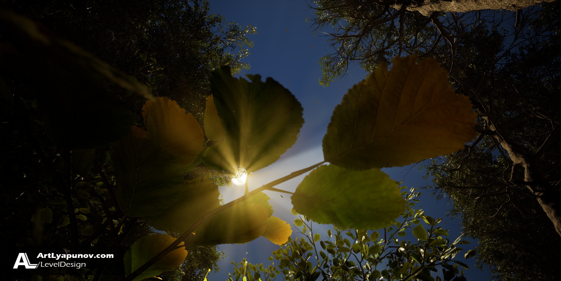 Unreal Engine 4 Level Design W210 E55K | Quixel Megascans, Megascans Trees